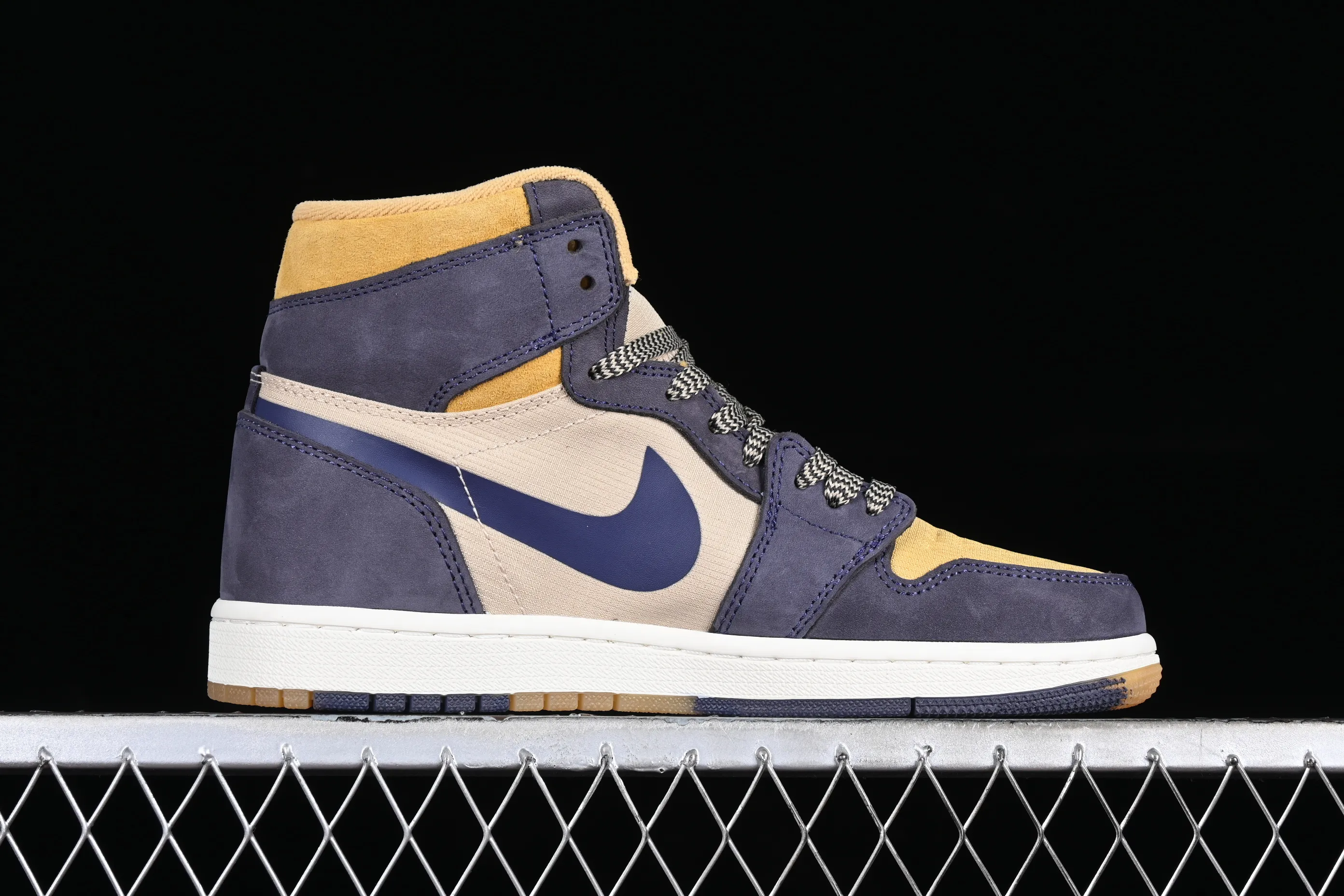 All categories Air Jordan Jordan series basketball shoes Air Jordan 1 High Air Jordan 1 Element "Gore-Tex" AJ1 Joe 1 light brown purple high-top basketball shoes DB2889-501